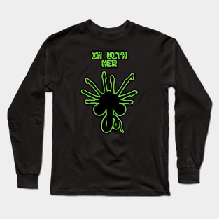 Aliens Face Hugger Long Sleeve T-Shirt